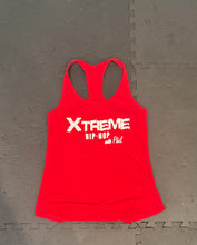 Load image into Gallery viewer, Red White Logo XHH Instructor Racerback

