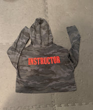 Load image into Gallery viewer, Camo XHH Instructor Cropped Hoodie
