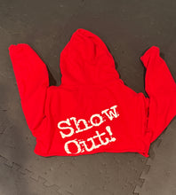 Load image into Gallery viewer, Red Xtreme Steppas Cropped Hoodie
