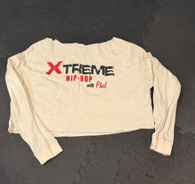Load image into Gallery viewer, Cream XHH Instructor  Cropped  Sweatshirt
